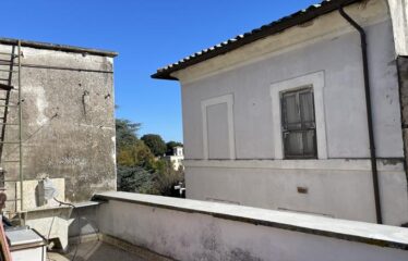 Capranica centrale appartamento con giardino e terrazzo